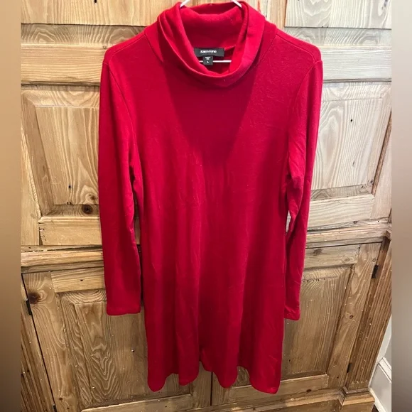 karen kane red dress Karen Kane Twist Front Dress